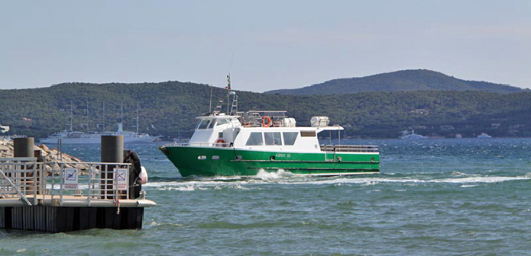 Met de Bateau Vert naar Saint Tropez