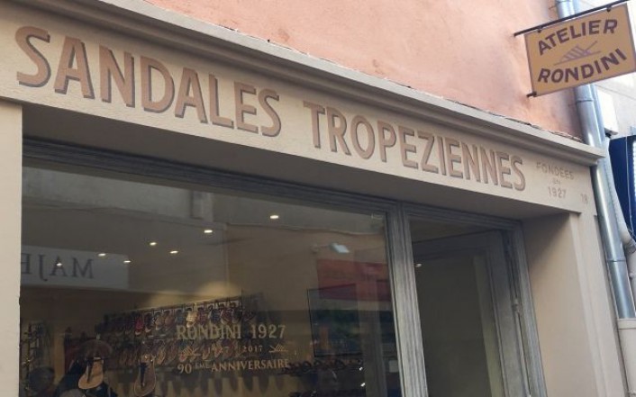 Sandales Tropeziennes