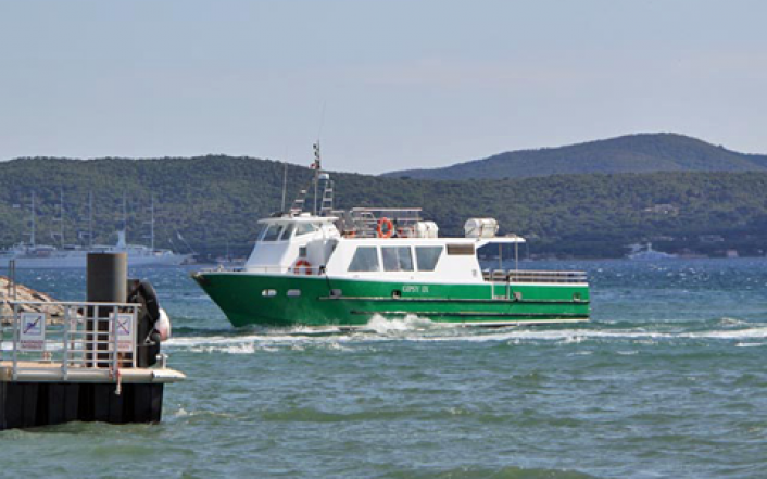 Met de Bateau Vert naar Saint Tropez
