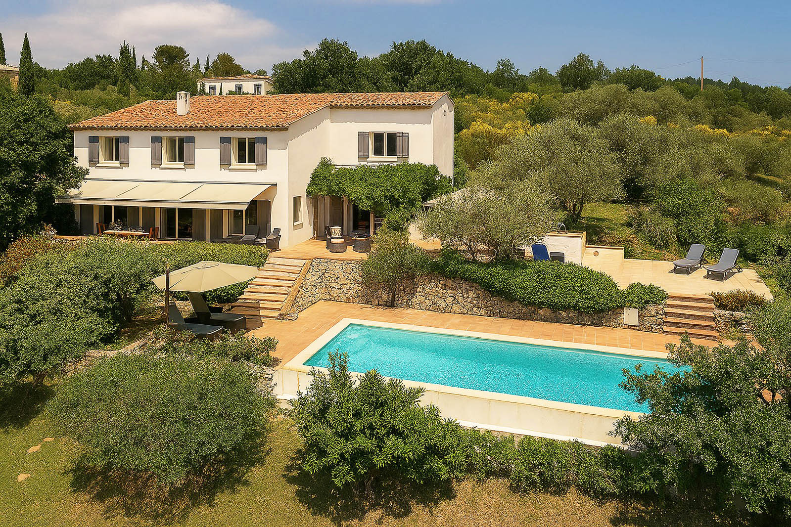 Villa Sauronnes te Tourrettes