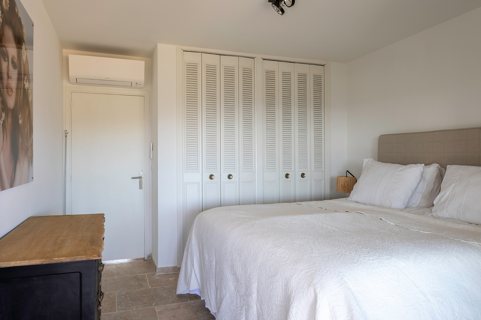 1e Slaapkamer terras niveau living 