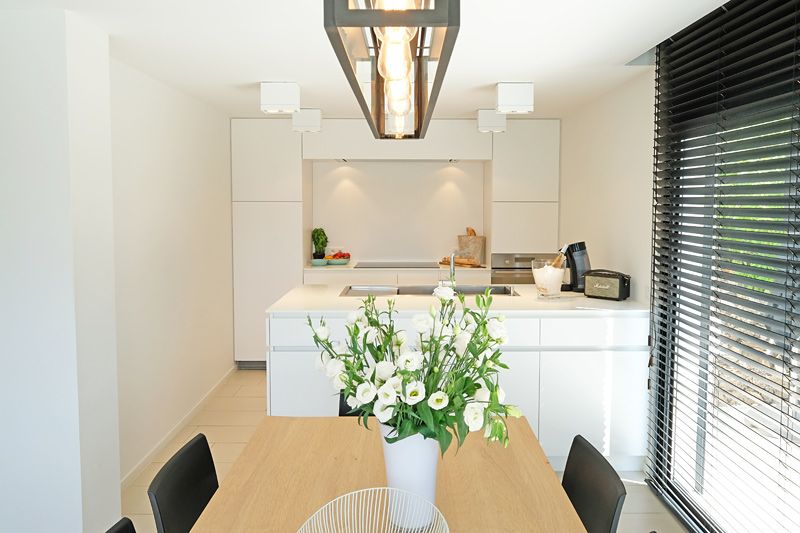 Moderne luxe open keuken