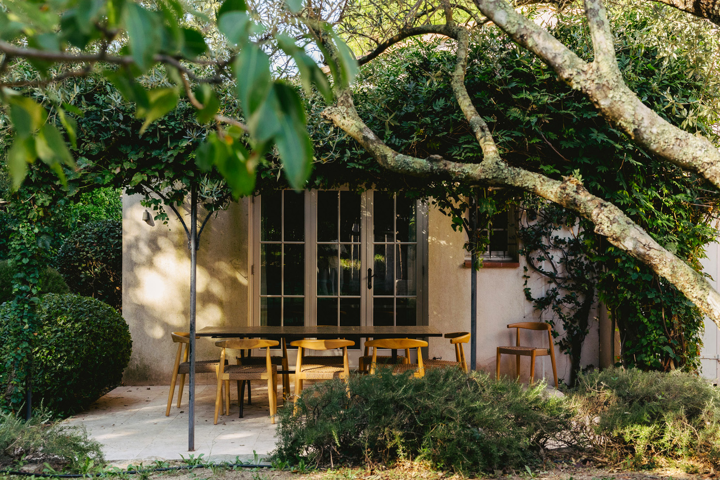 Tafel terras dining room