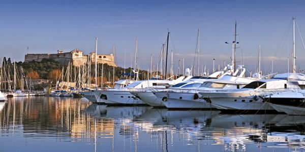 Antibes fort marina