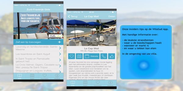 Zuid-Frankrijk app van VillaSud