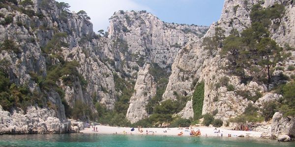 Baai bij Calanques Cassis