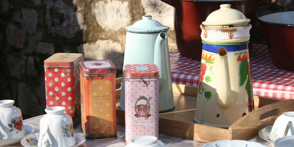 Brocante op kerstmarkt