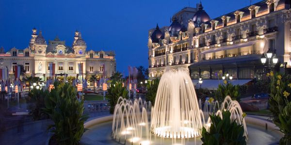 Monaco by night