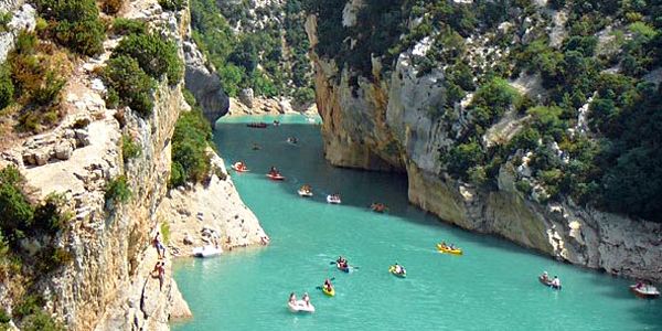 Varen in kloof Gorges du Verdon