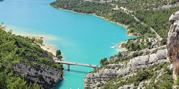 Brug bij Gorges du Verdon